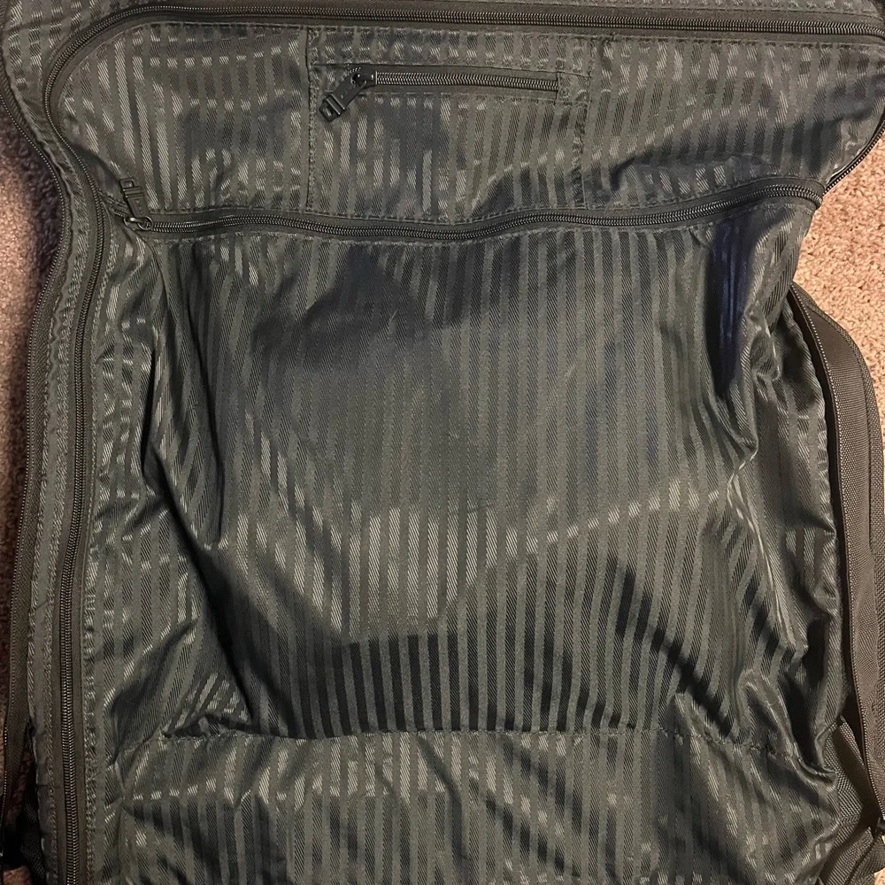 Tumi Black Garment Bag
